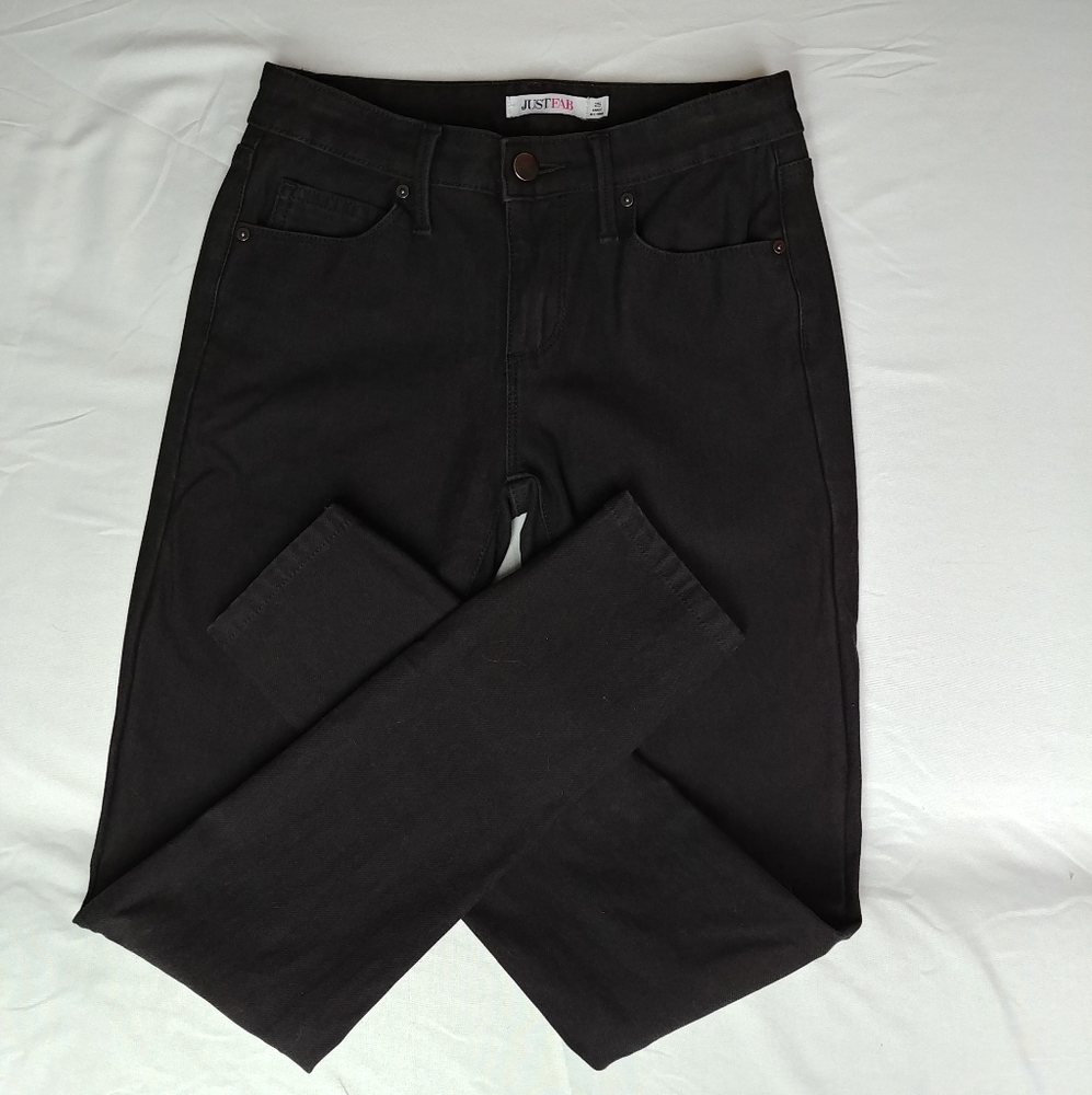 Just Fab Black Skinny Jeans
